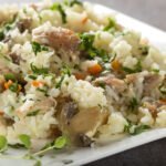 Riz à la forestière au robot multi-cuiseur Moulinex
