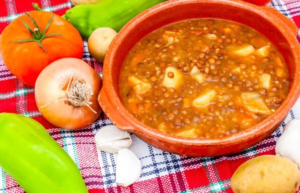 Soupe de lentilles vertes au cookeo