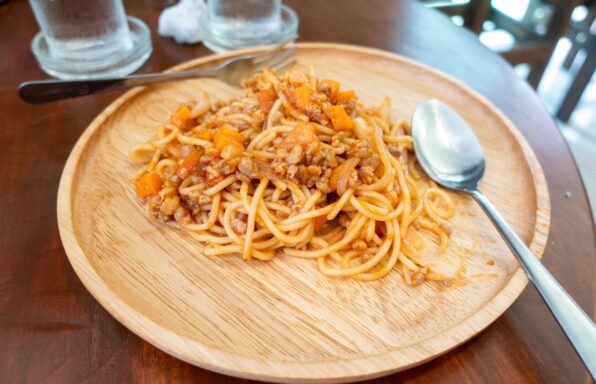 Spaghettis bolognaise simple au cookeo