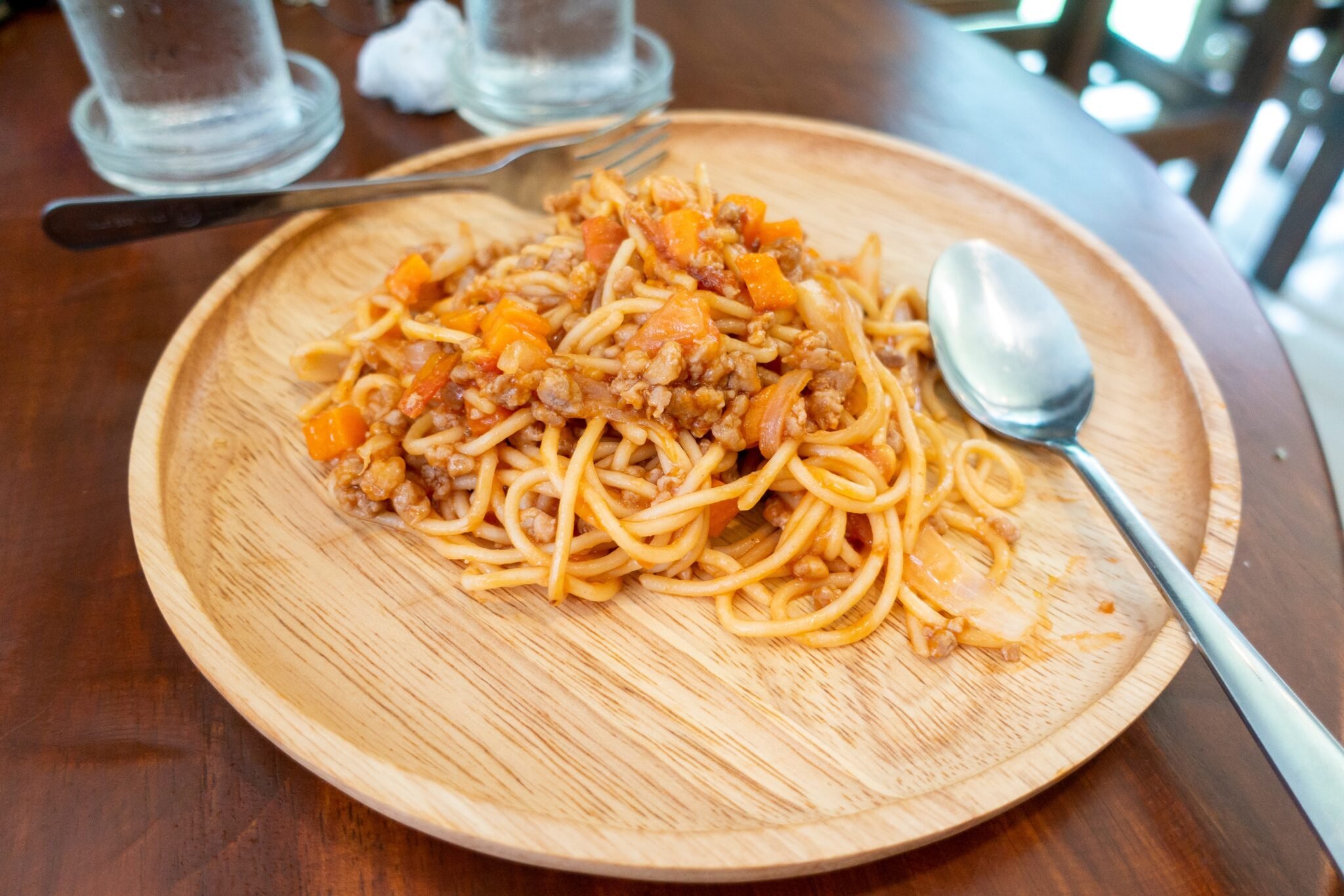 Spaghettis bolognaise simple au cookeo