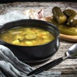 Soupe aux cornichons au robot multi-cuiseur cookéo