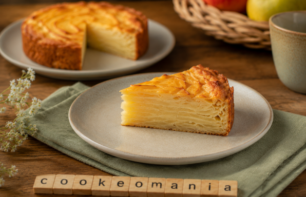Gâteau invisible aux pommes à l'extra crisp