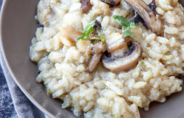 Risotto aux champignons au cookeo