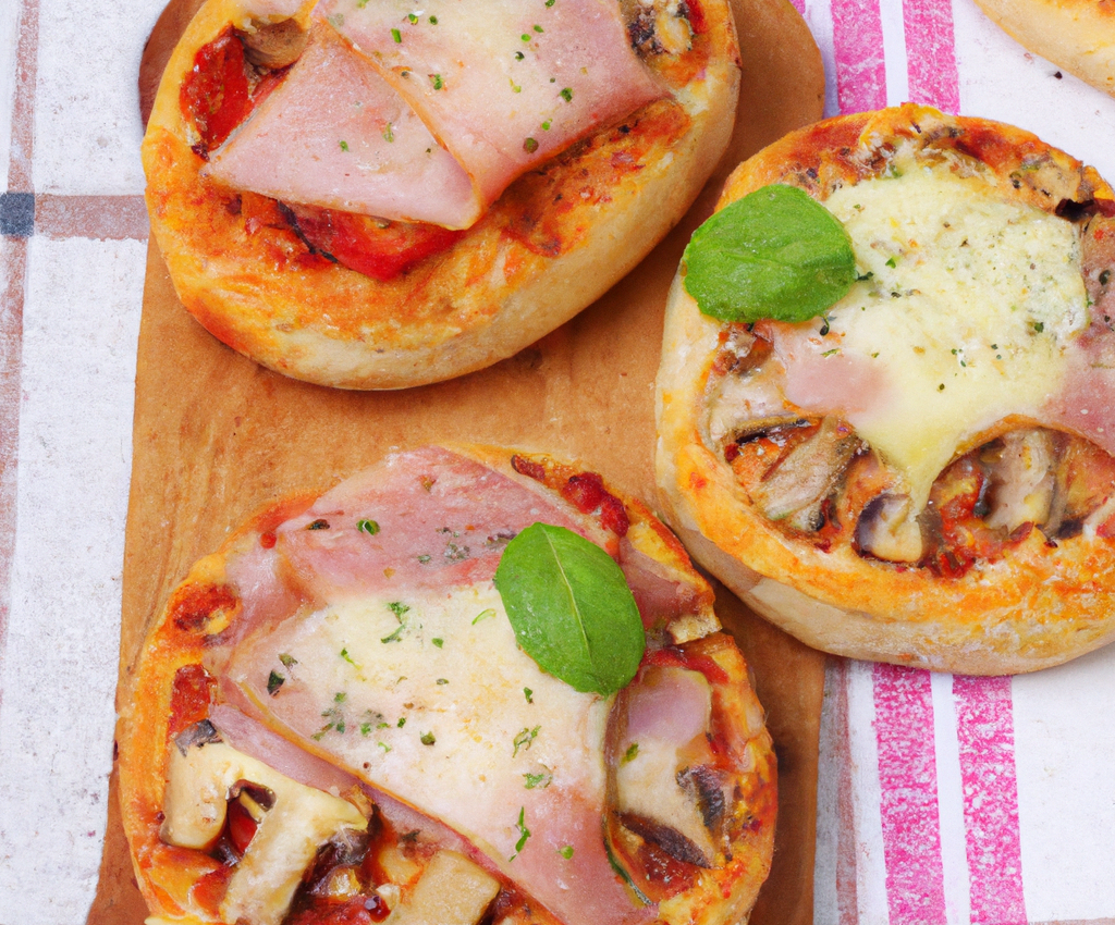 Petits pains farcies façon pizza à l'extra crisp au cookeo