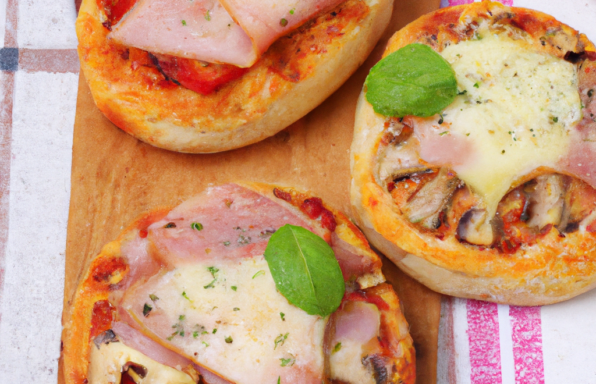 Petits pains farcies façon pizza à l'extra crisp au cookeo