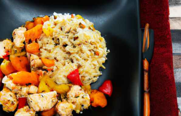 Poulet au riz au cookeo