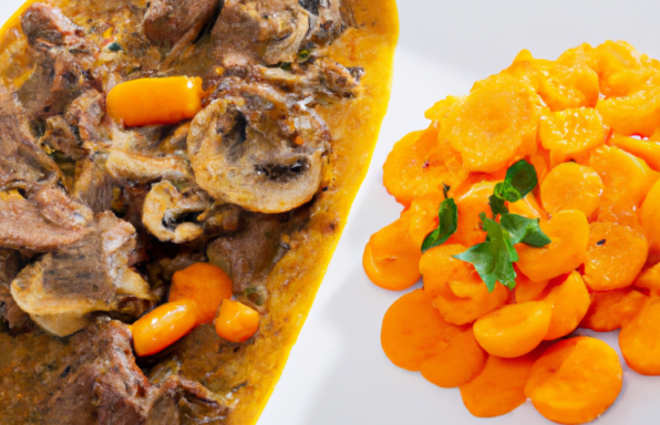 Joue de bœuf aux carottes et aux champignons au cookeo