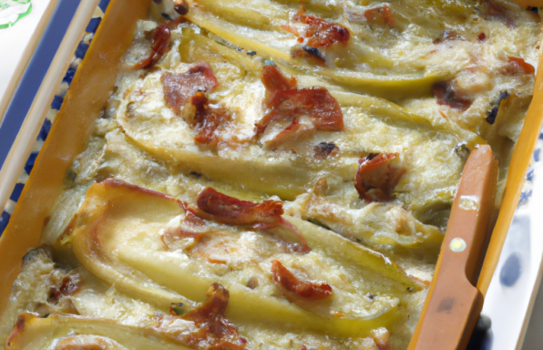 Endives au reblochon gratiné au four au cookeo