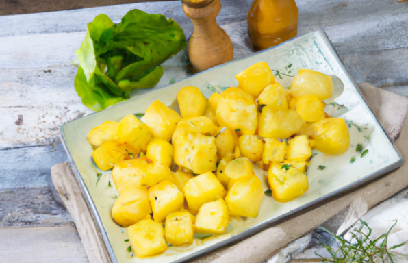 Pommes de terre fondantes aux herbes de Provence au cookeo