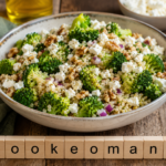 Salade brocoli, quinoa et feta à l'autocuiseur Moulinex