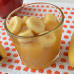 Compote de pomme banane vanillée