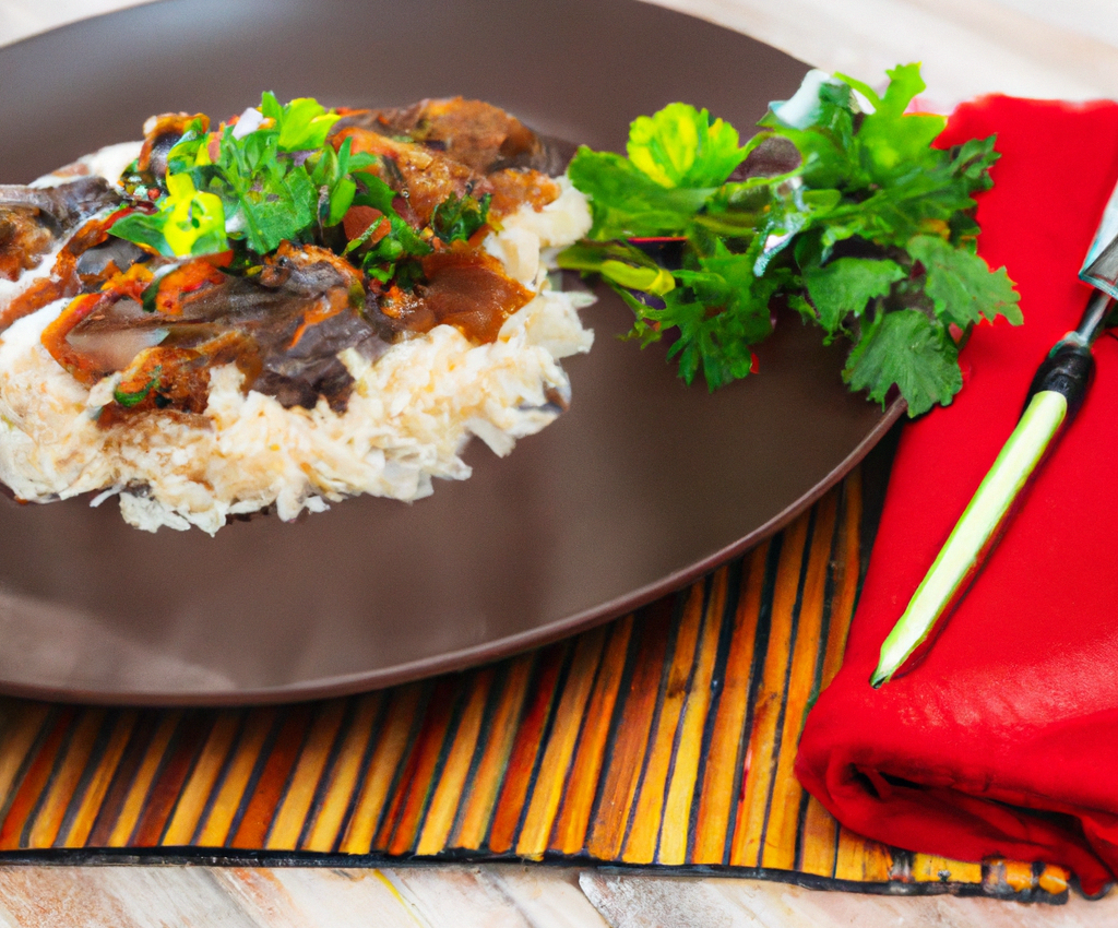 Champignons de Paris à la sauce tomate citronnée et coriandre