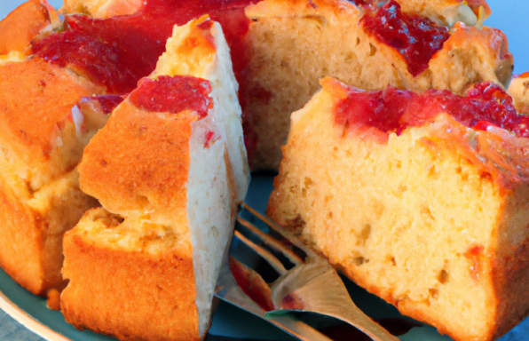 Gâteau vapeur moelleux à la vanille