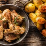 Poulet épicé et pommes de terre fondantes à l'autocuiseur Moulinex