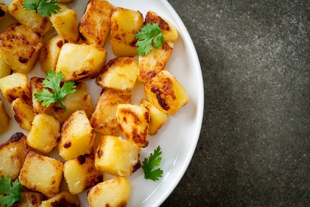 Cubes de pommes de terre sautées - Cookeo Mania