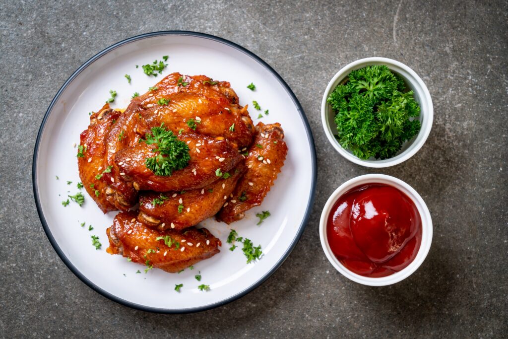 Ailes de poulet sauce barbecue au cookeo - Cookeo Mania