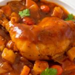 Ragoût de poulet aux carottes et pommes de terre au multicuiseur cookéo