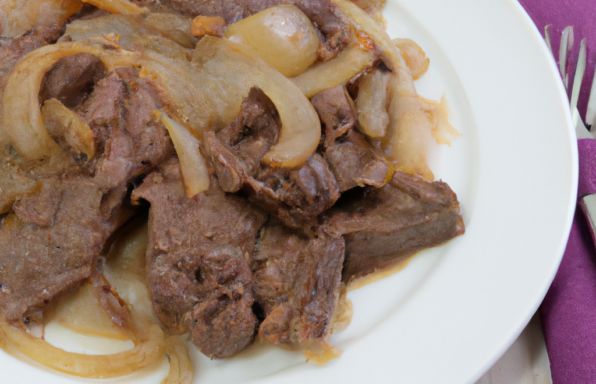 Bœuf sauté aux oignons