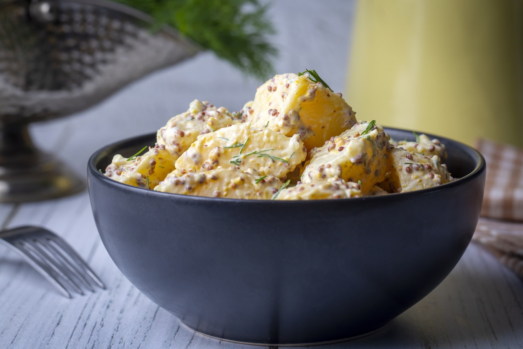 Pommes de terre fondantes à la moutarde