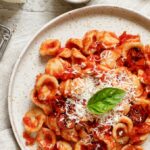 Orecchiette à la sauce tomate et cacioricotta au multicuiseur cookéo