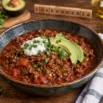 Chili keto au bœuf sans haricots au cookéo
