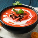 Soupe keto crémeuse à la tomate à l'autocuiseur cookéo
