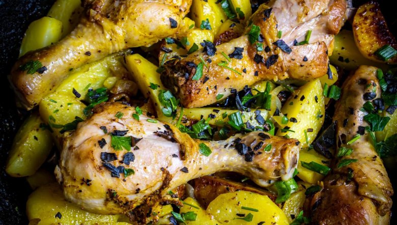 Pilons de poulet et pommes de terre fondantes au cookeo - Cookeo Mania