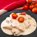 Poulet à la crème de mascarpone Keto au robot multi-cuiseur cookéo