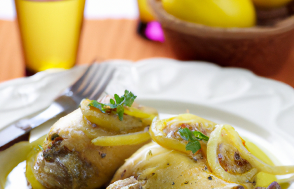 Hauts de cuisse de poulet au Jurançon