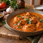 Poulet keto façon butter chicken à l&rsquo;ail et au gingembre à l'autocuiseur cookéo