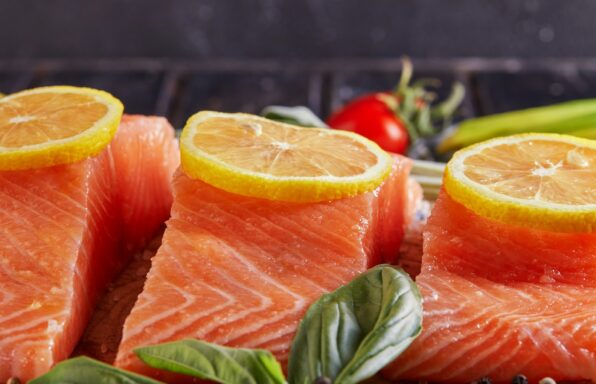 Saumon au citron façon Keto avec sa mayonnaise à l'huile d'avocat