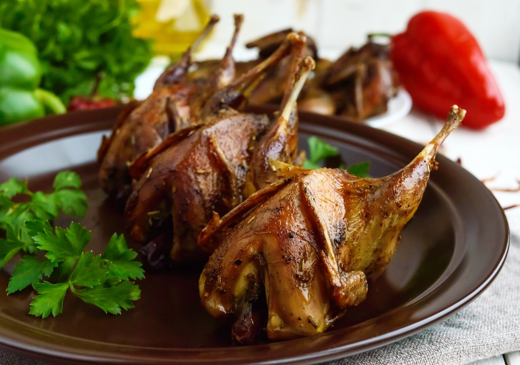 Cailles Rôties à l'Asiatique au Cookeo Extra Crisp