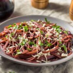 Spaghetti au vin rouge