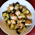 Escalopes de Poulet et Courgettes aux épices au cookéo