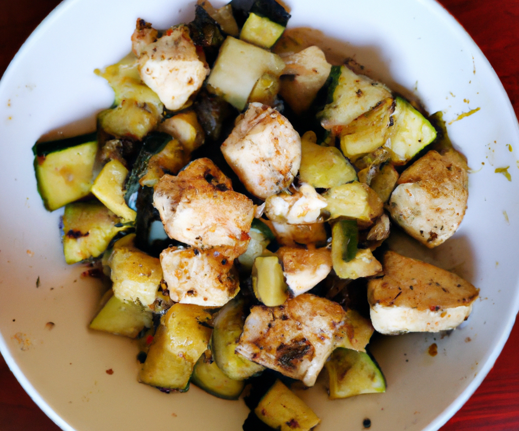Escalopes de Poulet et Courgettes