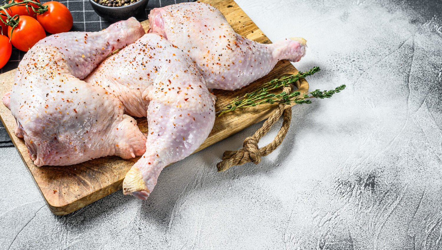 Cuisson Parfaite: Cuisse de Poulet au Thym