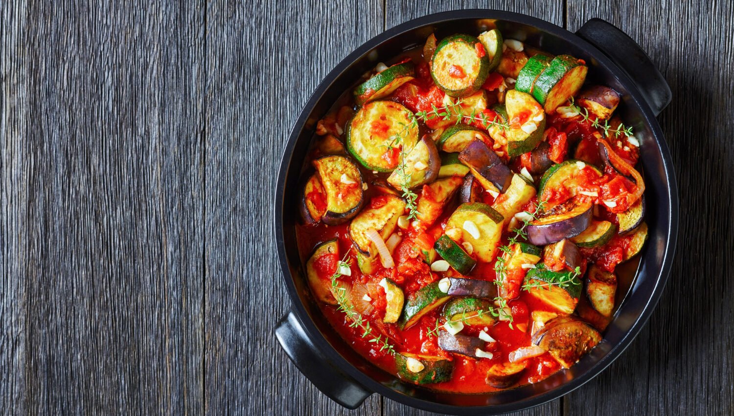 Ratatouille aux Aubergines, Courgettes et Tomates au cookeo Cookeo Mania