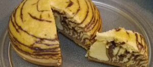 Gâteau zébré de Jocelyne Chatillon au robot multi-cuiseur Moulinex  En savoir plus : https://www.cookeomania.fr/recette-cookeo/gateau-zebre-de-jocelyne-chatillon/