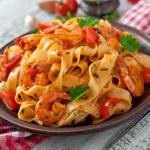 Fettuccine aux Crevettes, Tomates et Herbes au multicuiseur cookéo