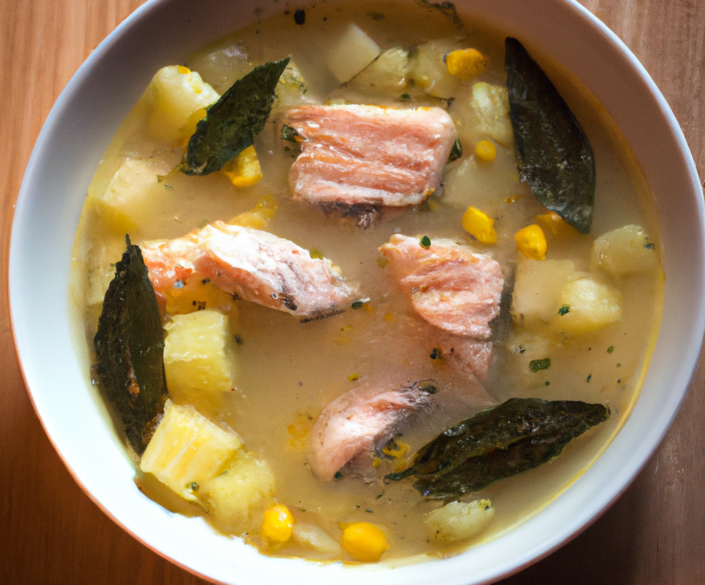 Soupe de Pavés de Saumon à la Cookeo