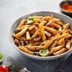 Penne aux Champignons à la Crème