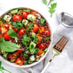 Salade de Taboulé au Quinoa et Légumes Frais au robot multi-cuiseur Moulinex