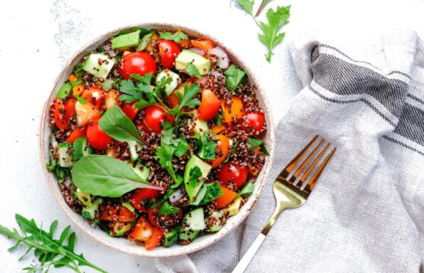 Salade de Tabboulé au Quinoa et Légumes Frais au Cookeo