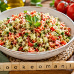 Salade de Taboulé au Quinoa et Légumes Frais au robot multi-cuiseur Moulinex