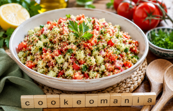Salade de Taboulé au Quinoa et Légumes Frais