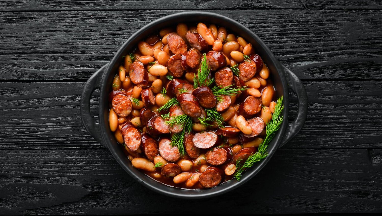 Cassoulet Express au Cookeo : Saucisses & Haricots dans leur Sauce Tomate