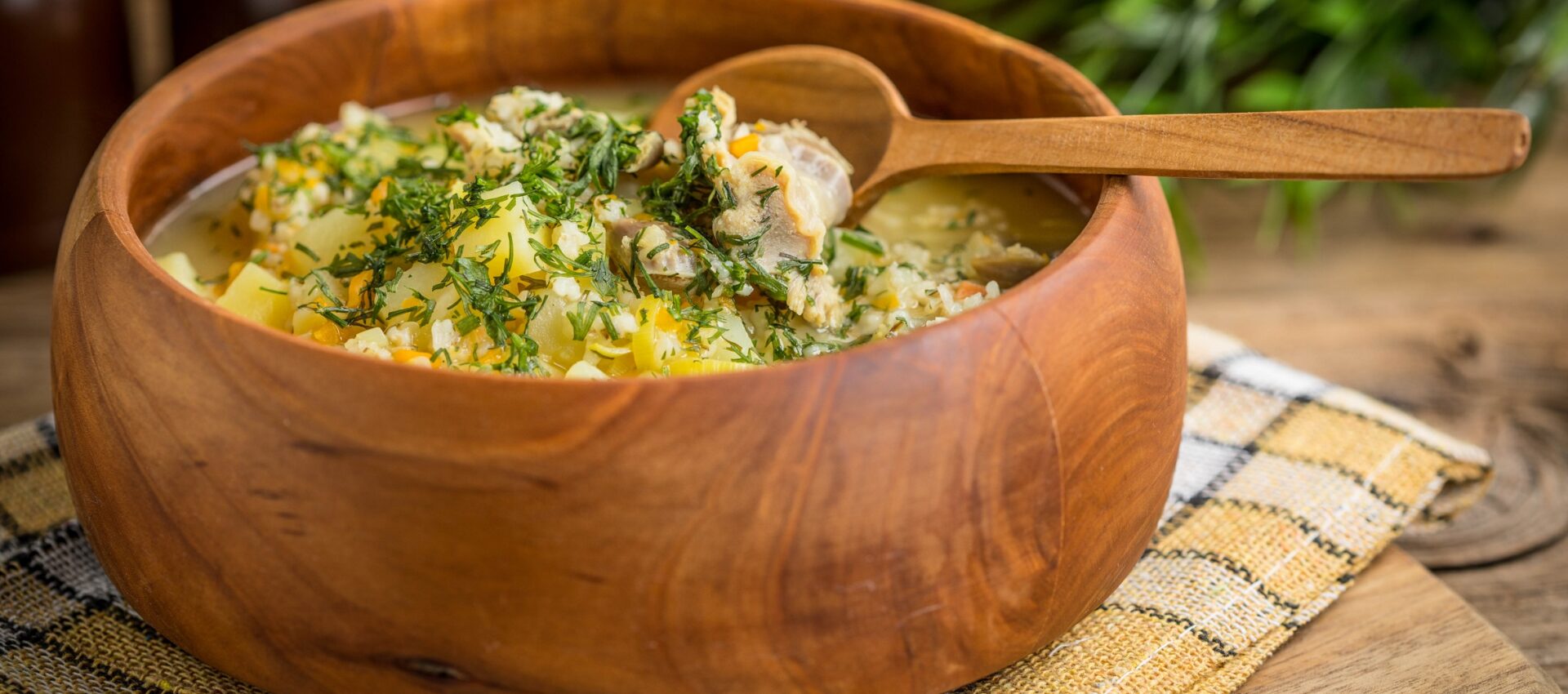 Soupe onctueuse d'orge et légumes au cookeo