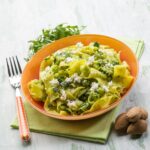 Tagliatelles au Cookeo : Roquette, Amandes et Ricotta