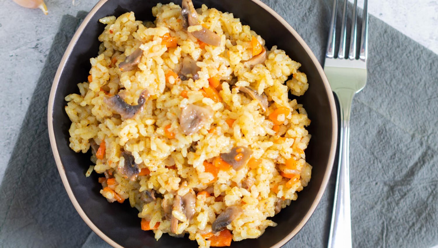Risotto Crémeux aux Carottes et Champignons au Cookeo