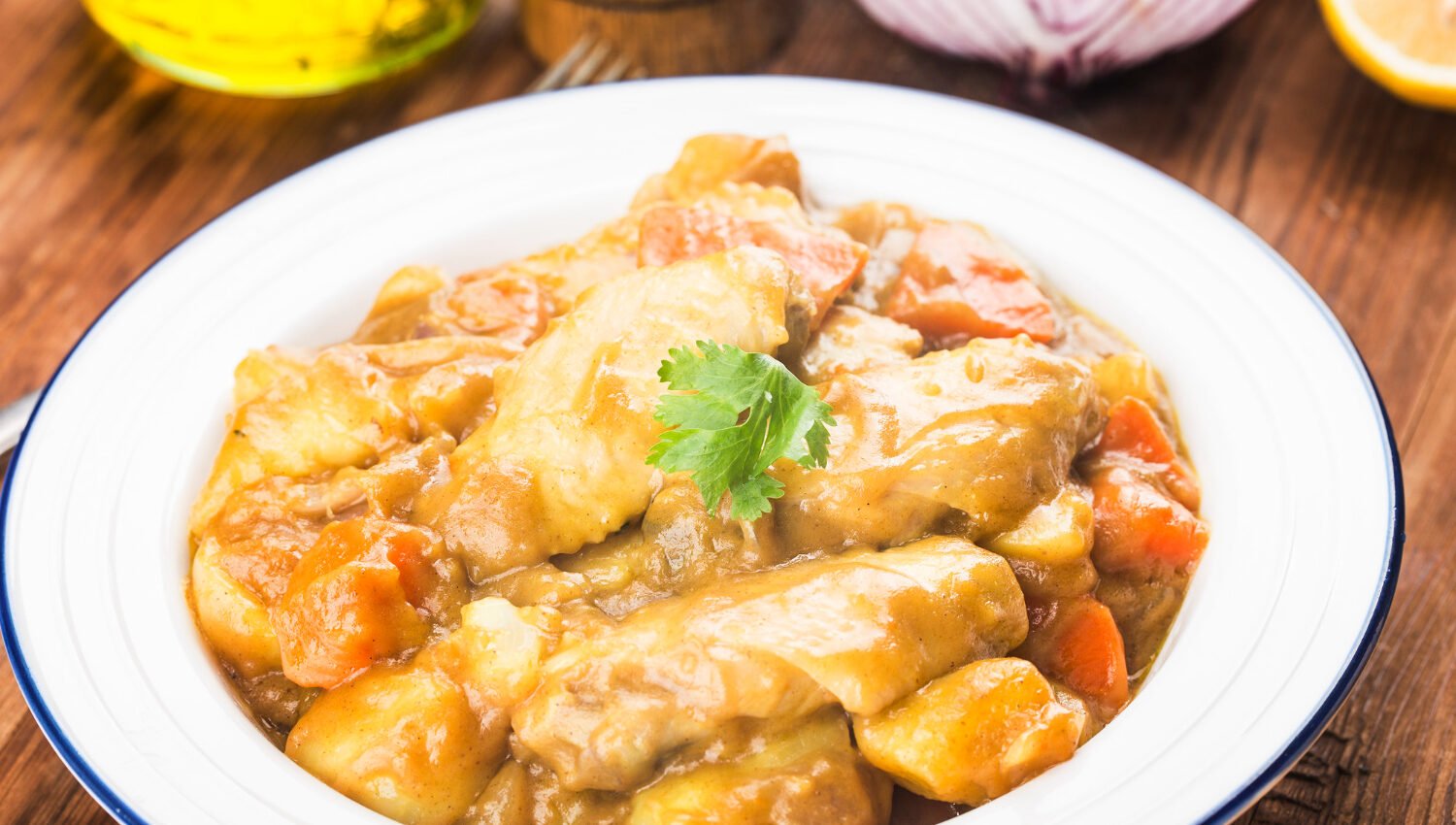 Ailes de poulet au curry et légumes fondants au Cookeo